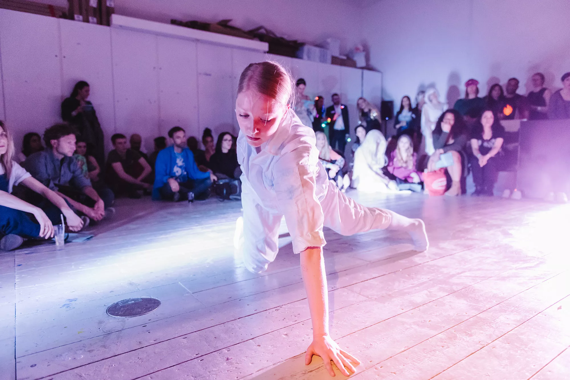Gaia Fugazza - Perfomance by Gaia Fugazza Jules Cunningham and Nik Void at the Royal Academy of Arts London