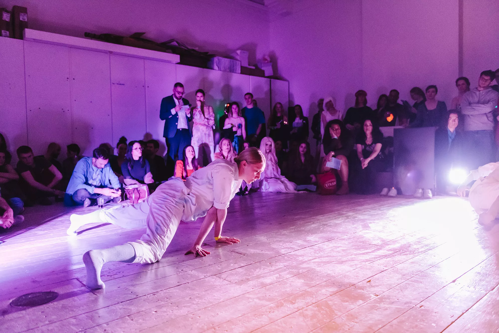 Gaia Fugazza - Perfomance by Gaia Fugazza Jules Cunningham and Nik Void at the Royal Academy of Arts London